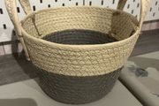 5 wicker baskets