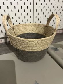 5 wicker baskets