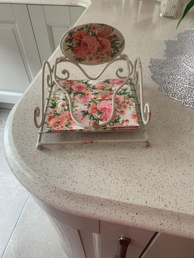 napkin holder shabby chic