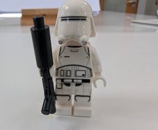 100% lego First Order Snowtrooper Star Wars Lego Minifig sw0701