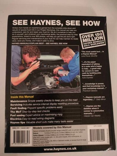 Audi Haynes Manual