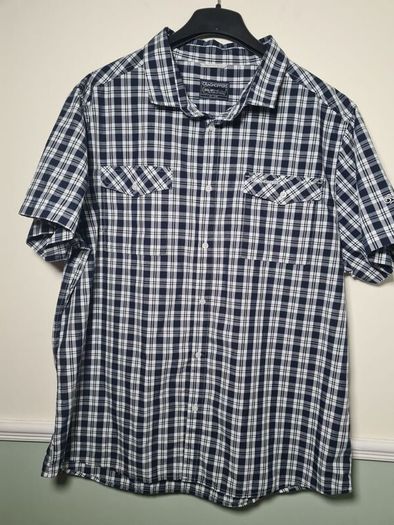mens CRAGHOPPERS SOLARShield Check shirt sleeve Size XXL 2XL extra large EU 50 walking hiking