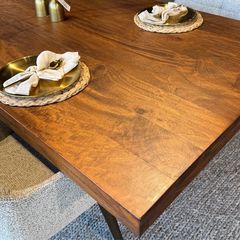 Ex Display 180cm Solid Wood Dining Table, Ex Display