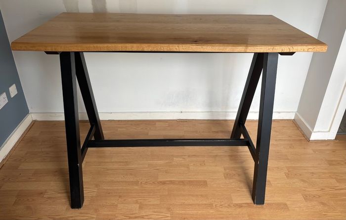 Solid Wood Breakfast Bar Table