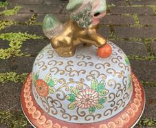 Chinese ginger jar lid free postage