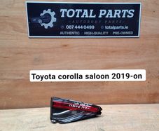 Toyota corolla saloon 2019-on left taillight