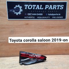 Toyota corolla saloon 2019-on left taillight