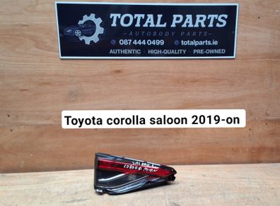 Toyota corolla saloon 2019-on left taillight