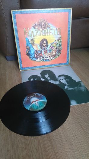 NAZARETH Rampant 1st UK press 1974 Hard Rock Deep Purple Led Zeppelin