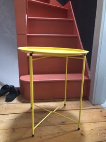 Yellow side table