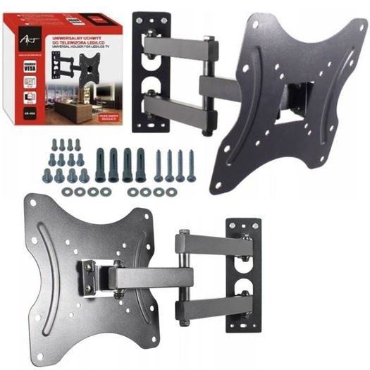TV Wall Mount Bracket Arm Tilt Swivel 19-42"