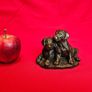 Heredities Figurine Labrador Puppies  by Pauline Parsons Cold Cast Bronzed Resin Collectable Image 9