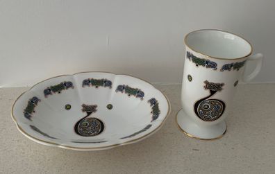 Irish Mug & Trinket Bowl Letter B