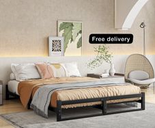 King Size Bed Frame,5ft Floor Bed Frame King Size
