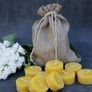 10 or 20 Pure Beeswax Tealights ... (with cups or refills with no cup) | Tea Light refills | Natural candles | Zero Waste Insert Candle | No Cups Tealights | Aromatherapy Image 3