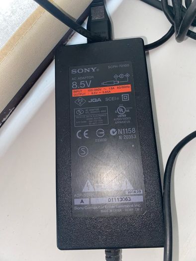 Playstation 2 Slim (working) w/Controller + OG wires