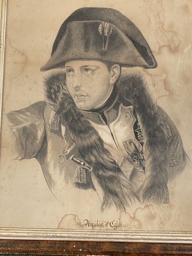 Amazing Antique, C. M. KEANE, NAPOLEON A EYLAU, charcoal on paper