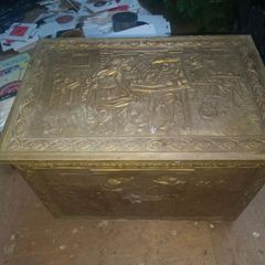 Brass Coal Box Coal Scuttle