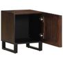 Bedside Cabinets 2 pcs 40x34x46 cm Solid Wood Mango Image 3