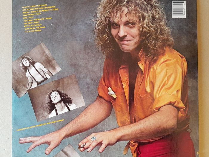 PETER FRAMPTON Where I Should Be vinyl album