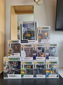Funko Pops - Halo with Special editions & Chase