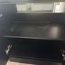 Brand New 600mm Black Vanity Unit & Tap Image 3