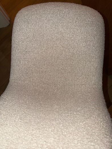 Sostrene and Greene Clara cream Boucle dining chair