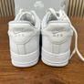 Nike Air Force 1 White UK Size 7 sneakers trainers Women Image 6