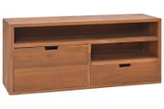 TV Cabinet 90x30x40 cm Solid Teak Wood