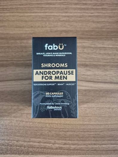 FABU Vitamins And Minerals Capsules, Shrooms, Andropause For Men