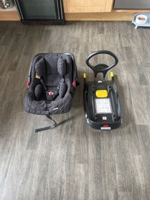car seat and isofix base