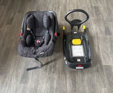 car seat and isofix base