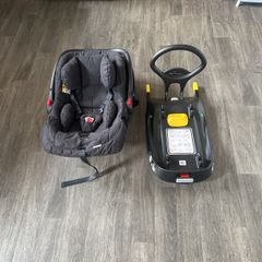 car seat and isofix base