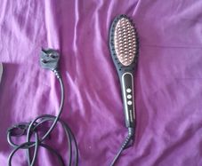silver crest hair straightening brush