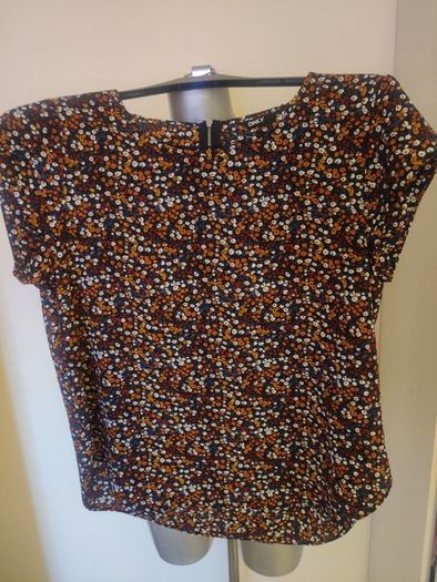 ONLY Women's Onlvic Ss AOP Top size UK16 EU44 Perfect condition Postage included