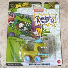 Hot Wheels Premium Rugrats Reptar Wagon Car Pop Culture HXD63 Nickelodeon Mattel