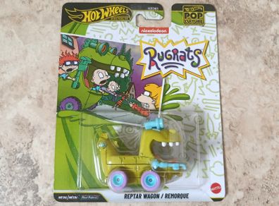 Hot Wheels Premium Rugrats Reptar Wagon Car Pop Culture HXD63 Nickelodeon Mattel