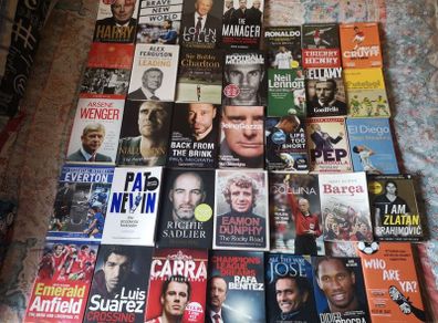Football / Soccer Books Any 5 (free Postage And Packaging)