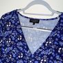 In The Style Blue Floral Midi Dress - size UK 8 Image 3