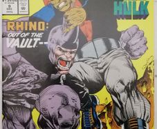 Cage #9 Rhino & Incredible Hulk Appearances (1992)