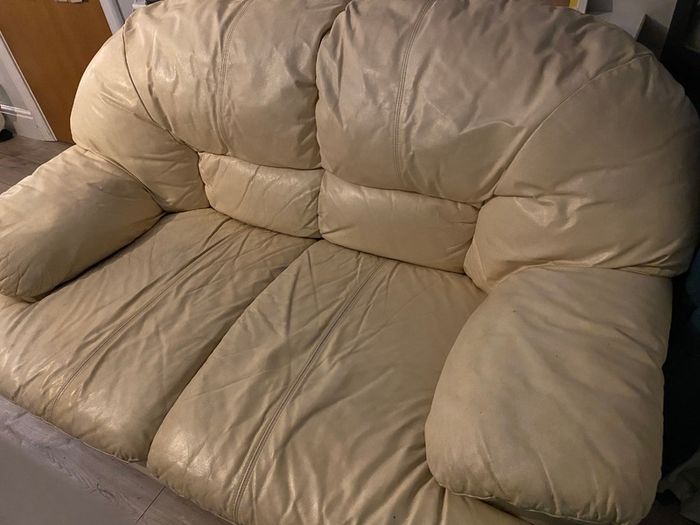 leather sofa
