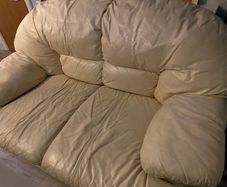 leather sofa