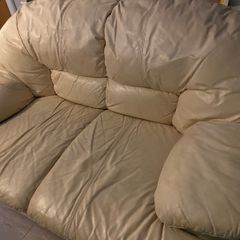 leather sofa