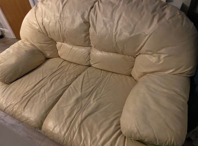 leather sofa