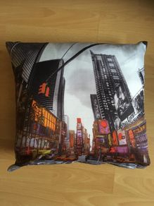 Beautiful City Design Cushion Cover