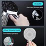 NEW SALE | Handheld Powerful Flow Beaded Showerheads Filter Pressure Boost Water Saving 6 Modes Image 3