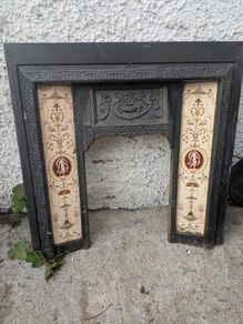 cast iron fireplace insert