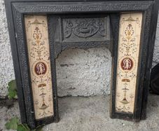 cast iron fireplace insert