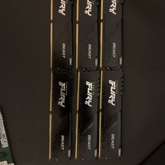 16gb Ram Ddr4 Fury Beast 3200mhz