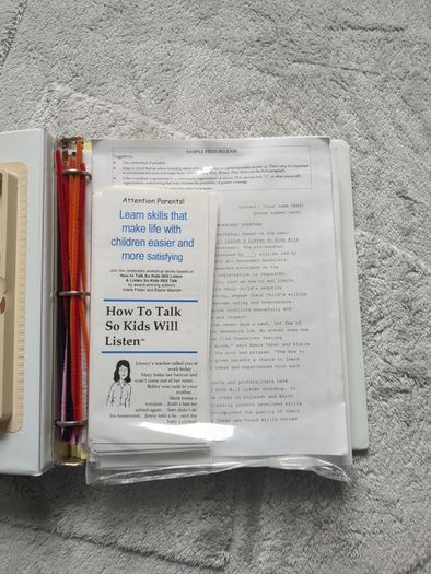 How to talk so kids will listen workshop kit